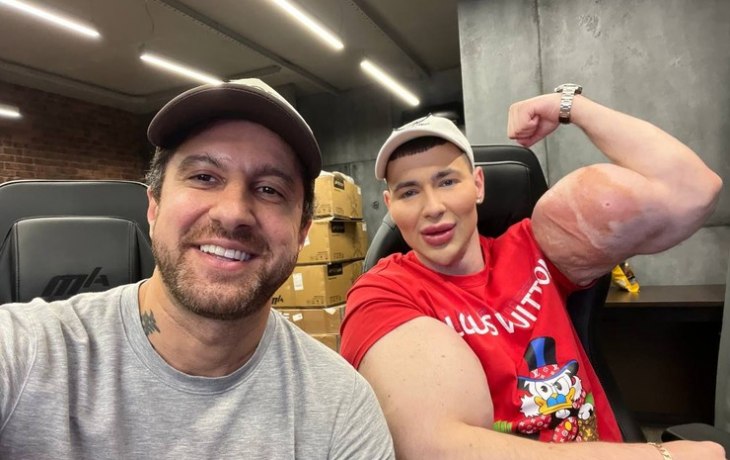 &laquo;Превращаюсь в инопланетянина&raquo;: &laquo;Руки-базуки&raquo; Кирилл Терешин опять накачал бицепсы и изуродовал лицо