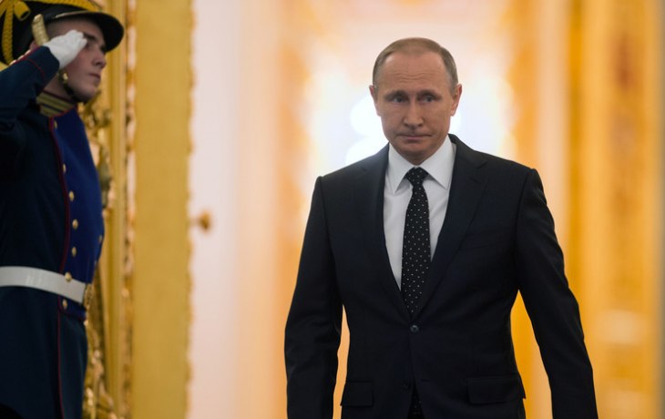 Владимир Путин прибыл на прощание с Владимиром Жириновским &mdash; видео