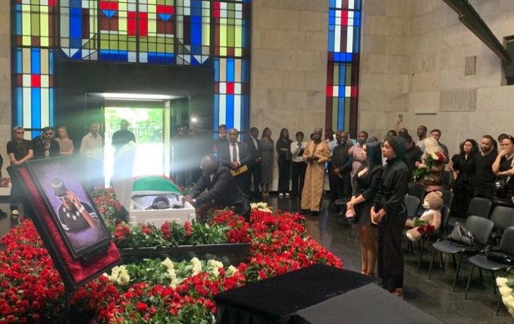 В Москве прощаются с Пьером Нарциссом. Репортаж