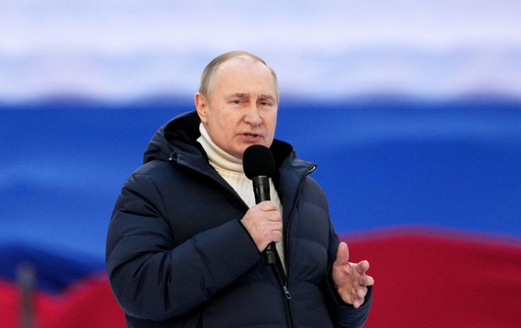 Обращение Владимира Путина к нации со сцены в &laquo;Лужниках&raquo;. Онлайн-трансляция